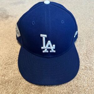 Dodgers 2017 World Series hat